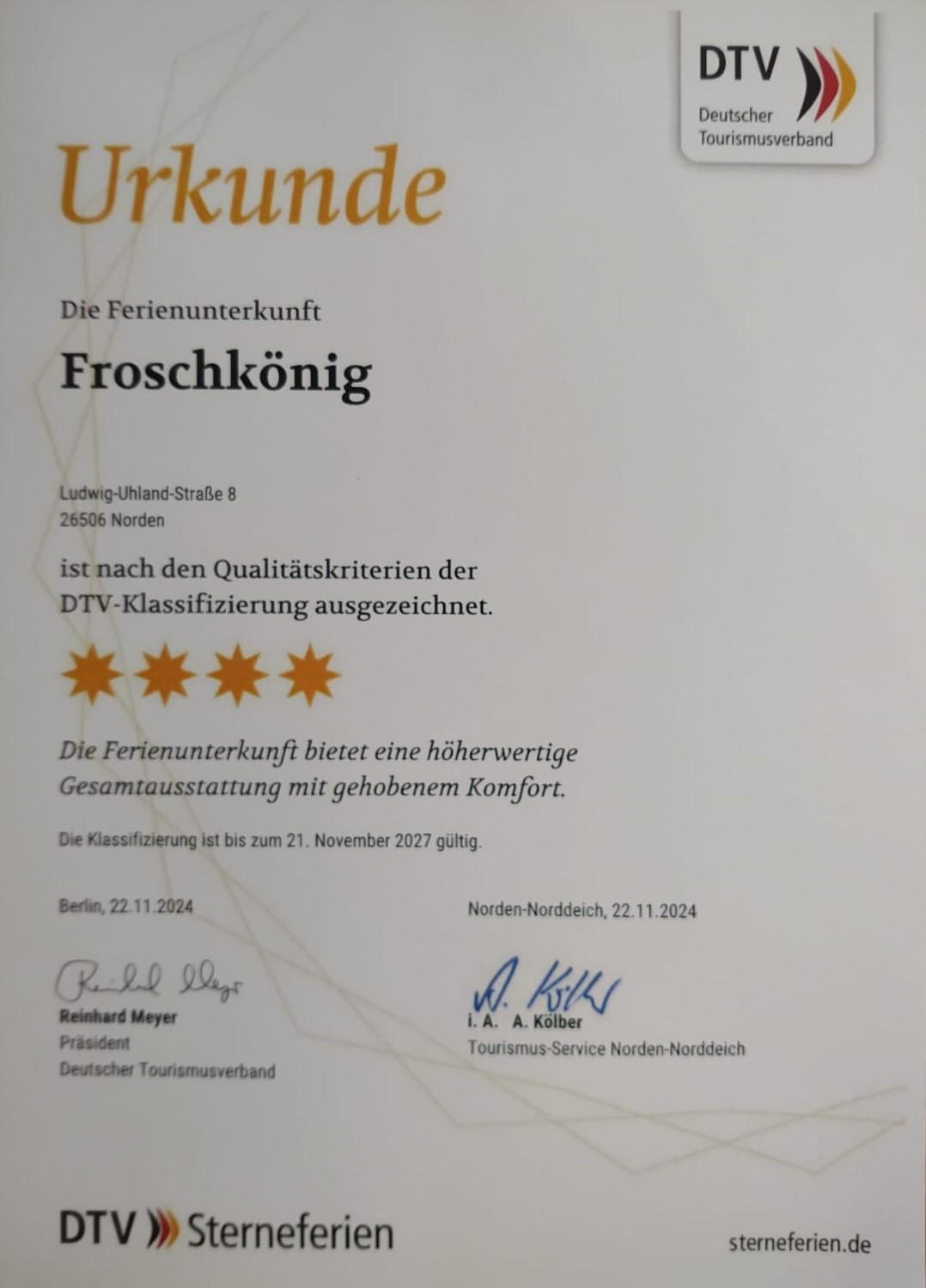 Froschkoenig Villa Norden Exterior foto